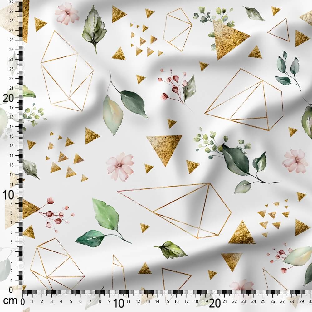Safari Jungle Leaves - Coordinating Fabric for Quilting