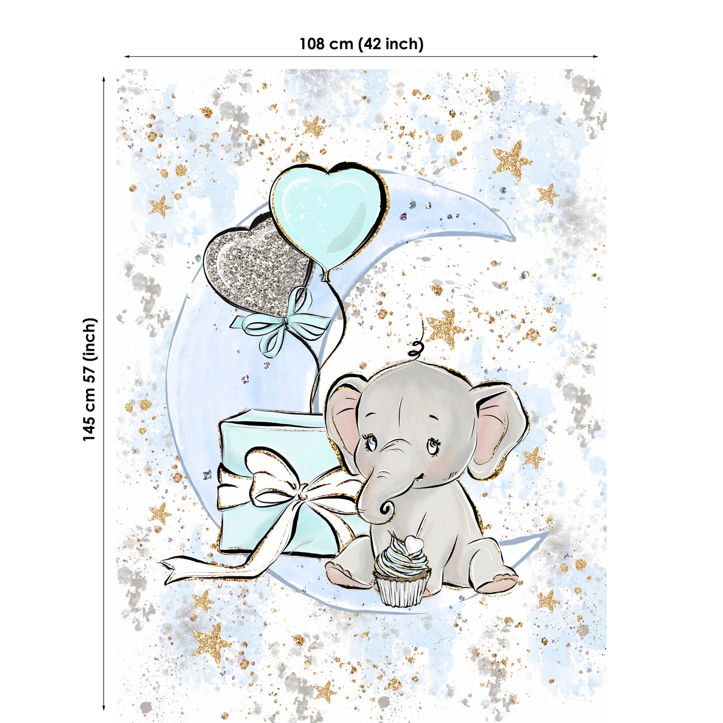 Baby Fabric Panels for Quilting, Baby Quilt Panels, Fabric Panels for Baby Quilts, Fabric Panels for Quilts, Quilting Fabric, Quilt Material, Blanket Making, DIY Sewing Projects