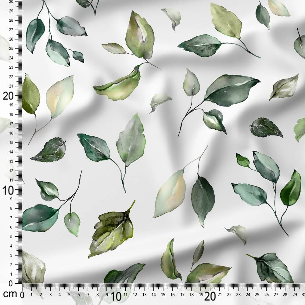 Safari Jungle Leaves - Coordinating Fabric for Quilting