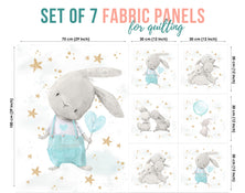 baby fabric panels for quilting