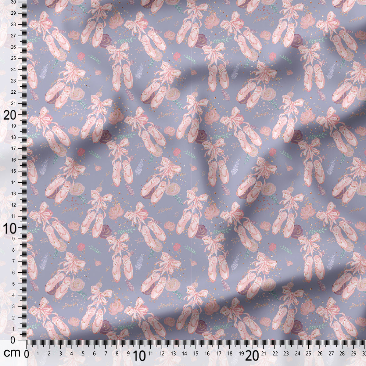 Gentle Ballet&Unicorn - Coordinating Fabric for Quilting