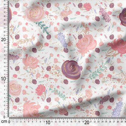 Gentle Ballet&Unicorn - Coordinating Fabric for Quilting