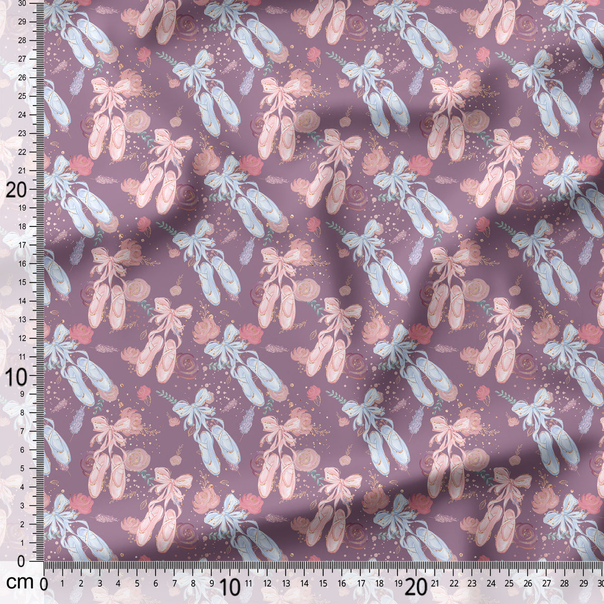 Gentle Ballerina&Unicorn - Coordinating Fabric for Quilting