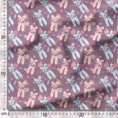 Gentle Ballerina&Unicorn - Coordinating Fabric for Quilting