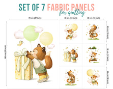 baby fabric panels for quilting