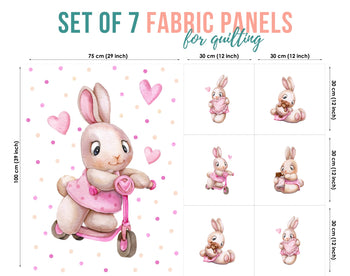 baby fabric panels for quilting