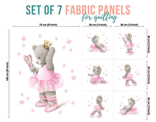 baby fabric panels for quilting