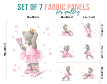 baby fabric panels for quilting