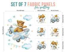 baby fabric panels for quilting