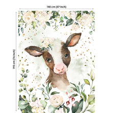 Cute Farm Animals Baby Fabric Panels for Quilting, Baby Quilt Panels, Fabric Panels for Baby Quilts, Fabric Panels for Quilts, Quilting Fabric, Quilt Material, Blanket Making, DIY Sewing Projects