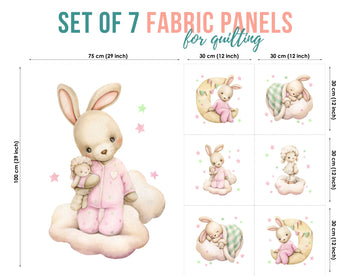 baby fabric panels for quilting