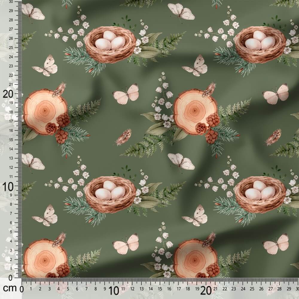 Woodland Gentle Animals - Coordinating Fabric for Quilting