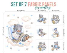 baby fabric panels for quilting