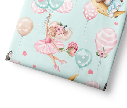 Cute Ballerina - Coordinating Fabric for Quilting