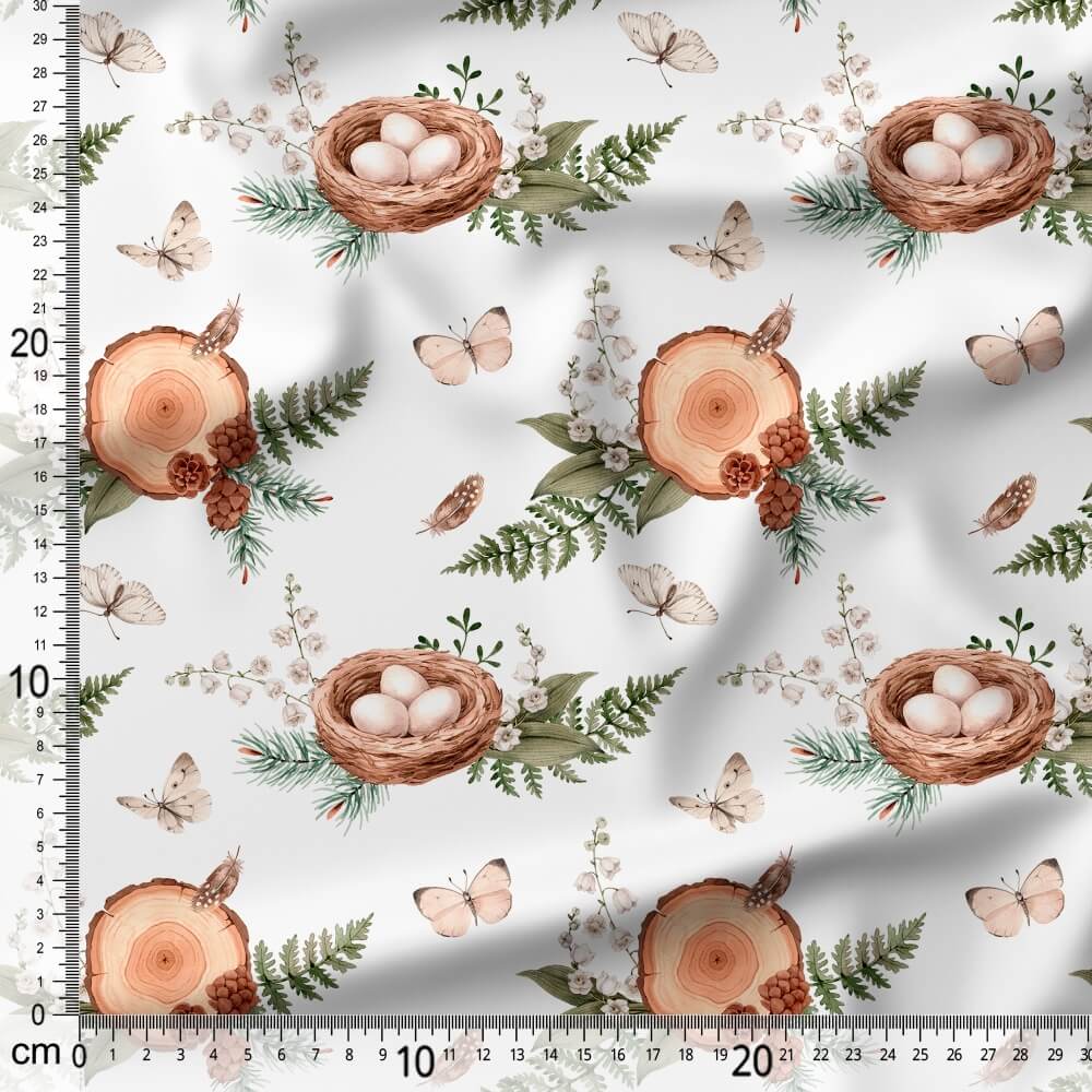 Woodland Gentle Animals - Coordinating Fabric for Quilting