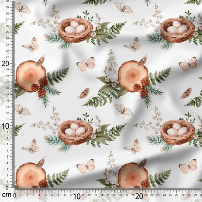 Woodland Gentle Animals - Coordinating Fabric for Quilting