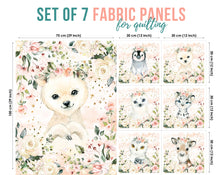 Baby Fabric Panels for Quilting, Baby Quilt Panels, Fabric Panels for Baby Quilts, Fabric Panels for Quilts, Quilting Fabric, Quilt Material, Blanket Making, DIY Sewing Projects