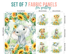 Baby Fabric Panels for Quilting, Baby Quilt Panels, Fabric Panels for Baby Quilts, Fabric Panels for Quilts, Quilting Fabric, Quilt Material, Blanket Making, DIY Sewing Projects