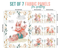 baby fabric panels for quilting