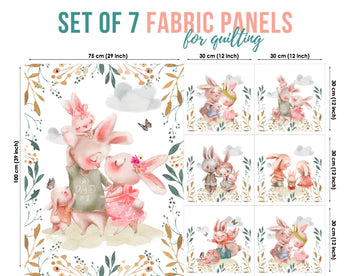 baby fabric panels for quilting