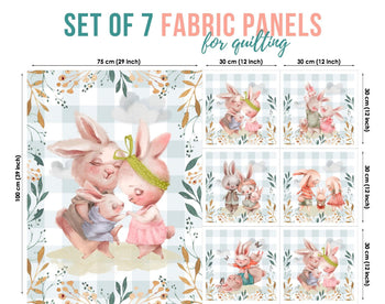 baby fabric panels for quilting