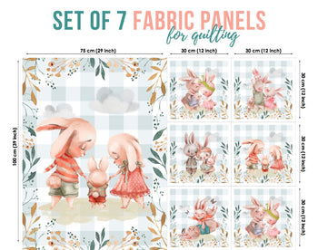 baby fabric panels for quilting