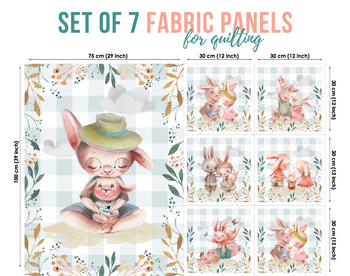 baby fabric panels for quilting