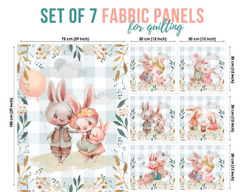 baby fabric panels for quilting