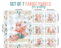 baby fabric panels for quilting