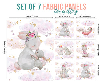 baby fabric panels for quilting