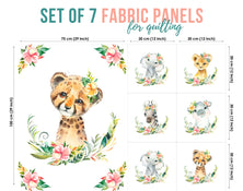 Baby Fabric Panels for Quilting, Baby Quilt Panels, Fabric Panels for Baby Quilts, Fabric Panels for Quilts, Quilting Fabric, Quilt Material, Blanket Making, DIY Sewing Projects