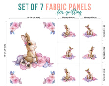 baby fabric panels for quilting