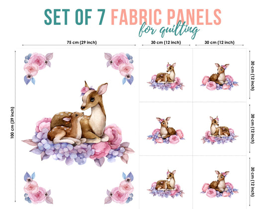 Baby Fabric Panels for Quilting, Baby Quilt Panels, Fabric Panels for Baby Quilts, Fabric Panels for Quilts, Quilting Fabric, Quilt Material, Blanket Making, DIY Sewing Projects