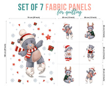 baby fabric panels for quilting