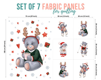 baby fabric panels for quilting