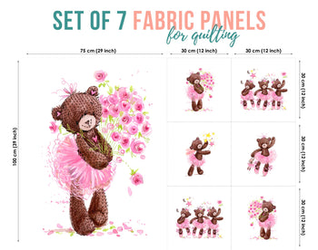 baby fabric panels for quilting