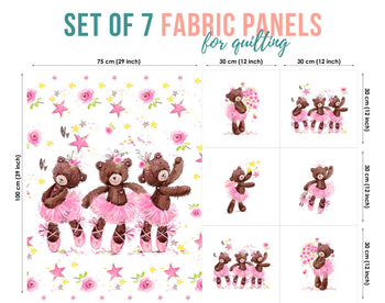 baby fabric panels for quilting