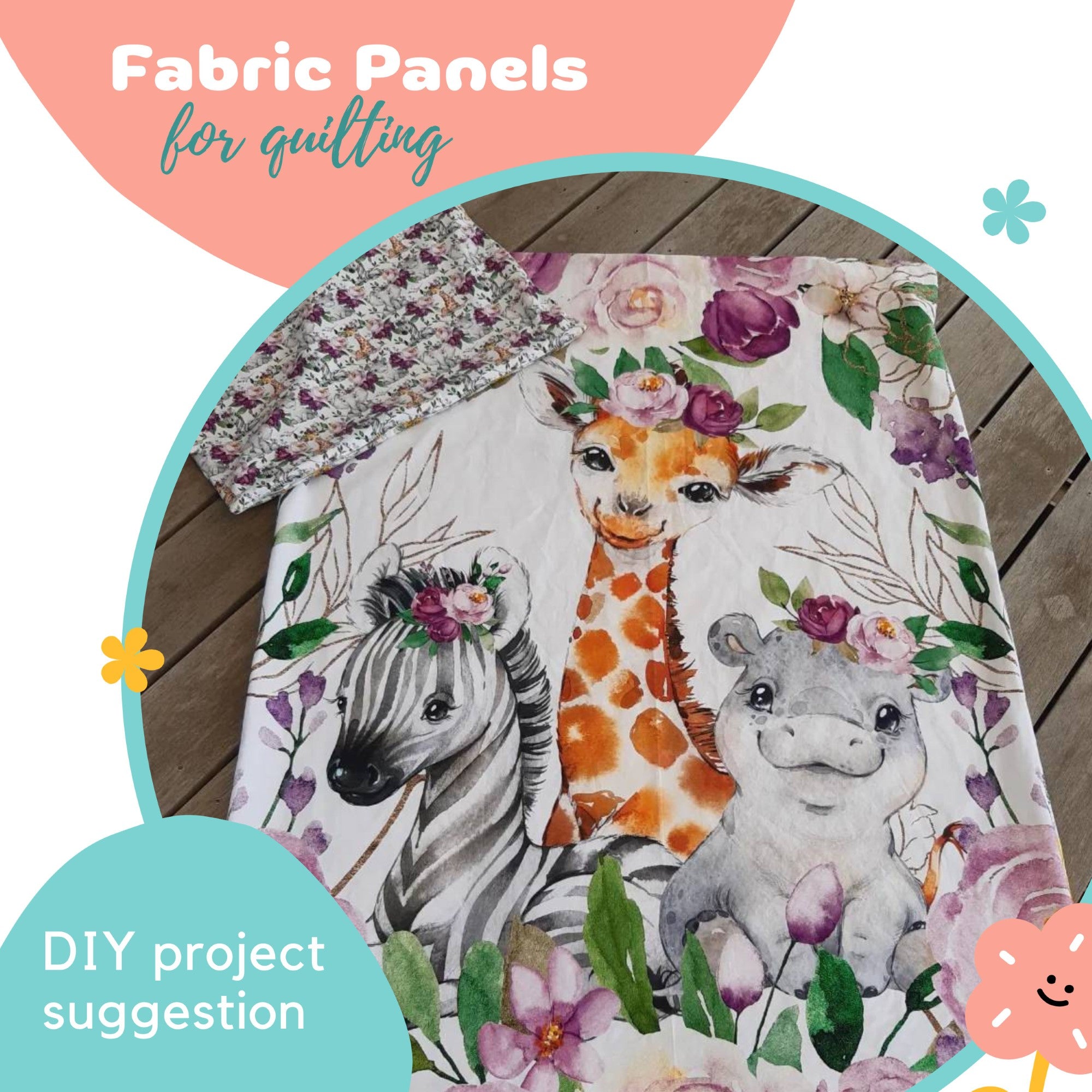 Fabric Panels for Quilting 