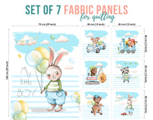 baby fabric panels for quilting