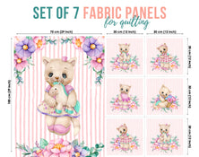 baby fabric panels for quilting, Quilting Fabric, Quilt Material, Blanket Making, DIY Sewing Projects