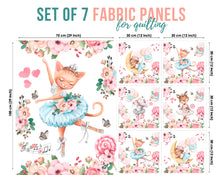 baby fabric panels for quilting