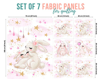 baby fabric panels for quilting