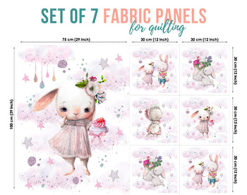 baby fabric panels for quilting