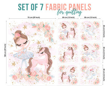 baby fabric panels for quilting