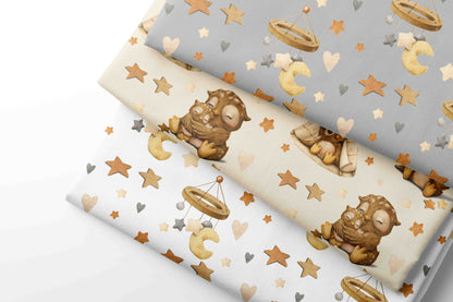 Cute Baby Owl - Coordinating Fabric for Quilting