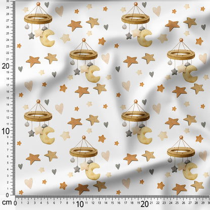Cute Baby Owl - Coordinating Fabric for Quilting