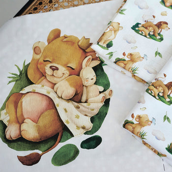 Lion King Set of 7 Fabric Panels