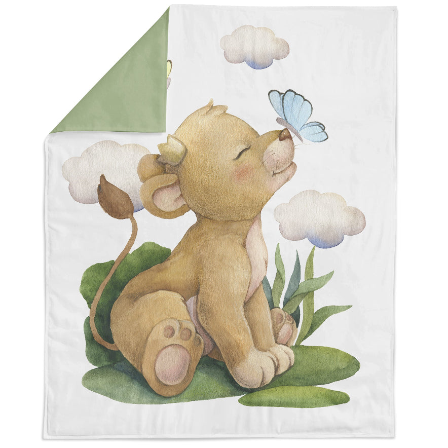 Lion King Baby Fabric Panels for Quilting